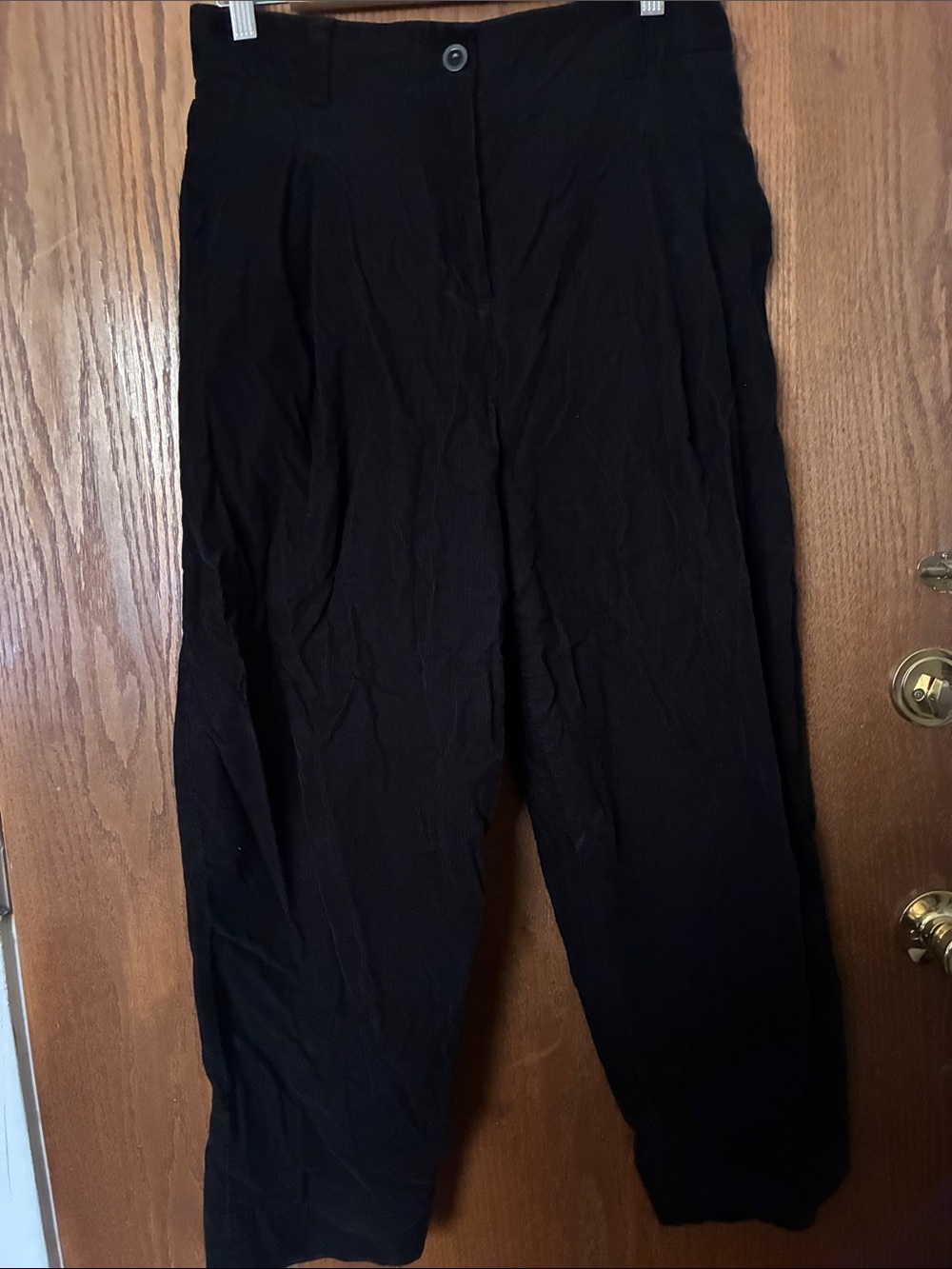 COS Black Corduroy Pants Size 8?
